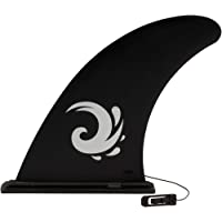 Cressi Kinilau-Haikili Fin Aleta estabilizadora Sup- Unisex-Adult- Negro- Un Tamaño